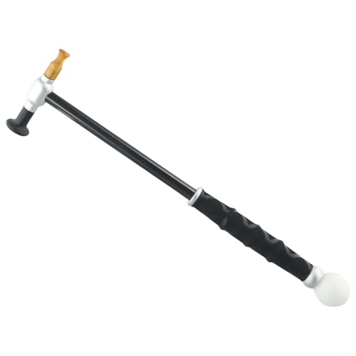 Penna per riparazione ammaccature senza vernice con testine sostituibili per carrozzeria auto, strumento di rimozione delle ammaccature in fibra di carbonio con martello, nero