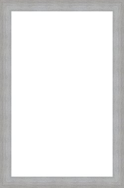 Cadre Photo Sur Mesure 25x38 Cm Ou 38x25 Cm - Blanc Cassé 2 Cm Largeur Bois Avec Verre Plexi