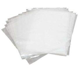 Packitsafe Bolsas transparentes de polietileno para alimentos, 20 x 25 cm, resistentes y transparentes Cover