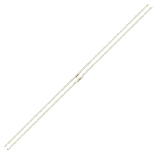 Kit 2 barre LED retroilluminazione premium compatibili con TV Samsung 65” – ricambio di alta qualità per ripristinare luminosità e uniformità dello schermo Compatibilità garantita con modelli UN65NU6070 UN65NU6080 UE65NU7090U UE65NU7100 – lista completa dei modelli compatibili disponibile nella descrizione Installazione semplice e veloce: biadesivo già applicato sul retro, nessuna modifica necessaria Struttura in alluminio per una migliore dissipazione del calore e maggiore durata nel tempo LED testati singolarmente prima della spedizione per massima affidabilità e prestazioni costanti