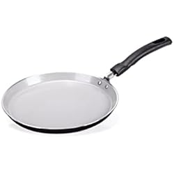 Sartenes Futura Moneta Crepera Futura, de 25 cm, Revestimiento Natural Finegres, También para Cocinas de Inducción, Fabricada en Italia