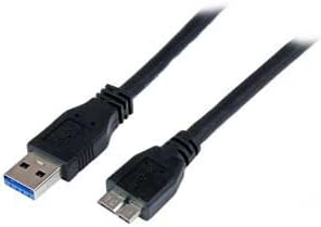 USB 3.0 Male to Micro Male Cable, Black