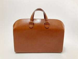 ビルアンバーグパンチングレザー旅行バッグイギリス製