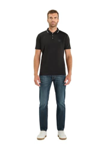 Le Temps des Cerises Oaron 0001 Poloshirt, Schwarz, Schwarz , S