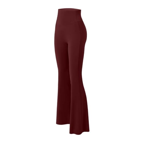 Pantalon de yoga évasé galbant avec effet push-up extensible