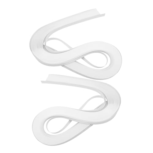 KALLORY 2 Sets of 120cm Wide Quilling Paper Strips Craft Paper Roll for DIY Quilling Art