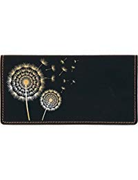 CAROUSELCHECKS Make A Wish Laser Engraved Leatherette Checkbook Cover