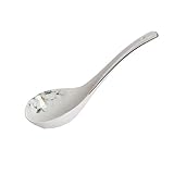 TOMYEUS Louche Beaux Bone Chine Soupe Soupe Cuillère Porcelaine Big louche for dîner Cuillère de Service en céramique for la Cuisine à la Maison Cuisine et Cuisson Gadget louche Cuisine