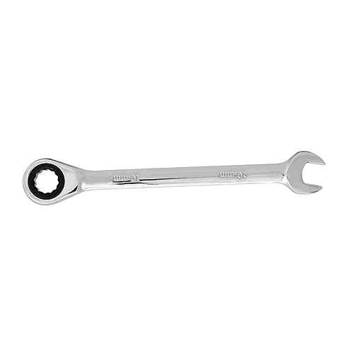 HOMSFOU 2 Piezas llave de trinquete llave inglesa achaparrado multi glándula mini combinación carracas ratchet herramienta de llave profesional