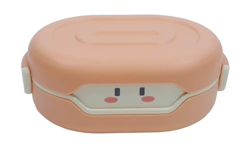 Image of Vibgyor Vibes Modern Design 2 Compartment Lunch Box for School Kids Girls and boys and for Men and women in Offices (Multicolor)