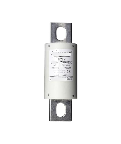 Fusible de charge DC 750V 300A de type tube rond pour circuit d'énergie EV