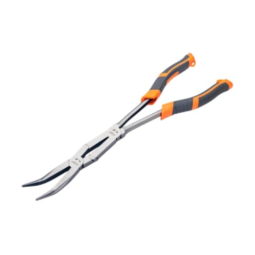 Double Joint Plier Anti Slip Long Handle Plier, for Industrial Construction, Extended 45 Degrees, Total Length 33cm
