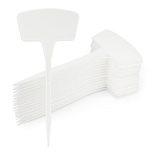 Kunststoff-Pflanzenetiketten, 26.4 cm, 30 Stück, für den Außenbereich, dicke Gartenetiketten, wasserdicht, langlebig, für Kinderzimmer, Gartenmarker, Obst, Blumen Cover