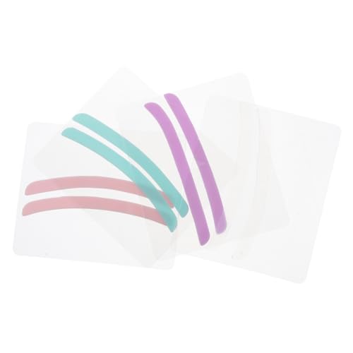 Beatifufu 4 Pairs Lash Lift Pads for Wrinkle Reduction Silicone Lash Lift Kit Reusable Patches