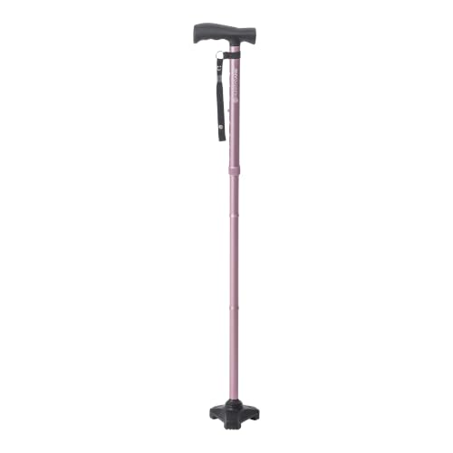 Image of HurryCane HCANE-PP-C2 Freedom Edition Foldable Walking Cane with T Handle