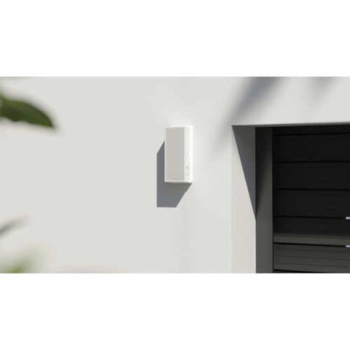 Somfy 1871307 - Sunteis Solar io - Helligkeits- & Temperatursensor, TaHoma Switch kompatibel, automatisiert Rollläden, Jalousien und alle kompatiblen io-Motoren, ohne Stromanschluss