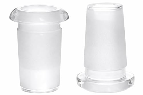 14mm to 10mm Adapter for Dynavap & More Water Pipe Adaptor WPA Glass Reducer Adapter 14mm/M Male to 10mm/F Female use with Dynavap VapCap Davinci etc