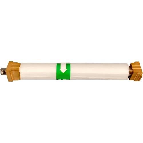 Rouleau de platine P1058930-080 robuste avec axe et engrenage - 4