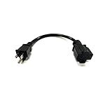 NEMA 5-15P to 6-20R Heavy Duty Electric Cable Plug Adapter