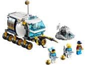 LEGO City Lunar Roving Vehicle 60348 Outer Space Toy, NASA Inspired Set for Kids 6 Plus Years Old with 3 Astronaut Minifigures - Image 4