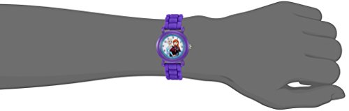 Disney Frozen Kids' Plastic Time Teacher Analog Quartz Silicone Strap Watch #TOP4