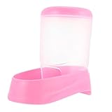 Supvox Automatischer Hamster Futterspender Mit Kippschutz Funktion Futterstation Für Goldhamster Und Igel Futternapf Aus Langlebigem Material Leicht Zu Reinigen Für Kleine Haustiere Rosa