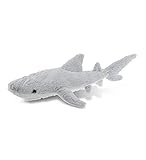 DolliBu Plush Shark Stuffed Animal - Soft Fur Huggable Marine Grey Shark, Adorable Playtime Shark...