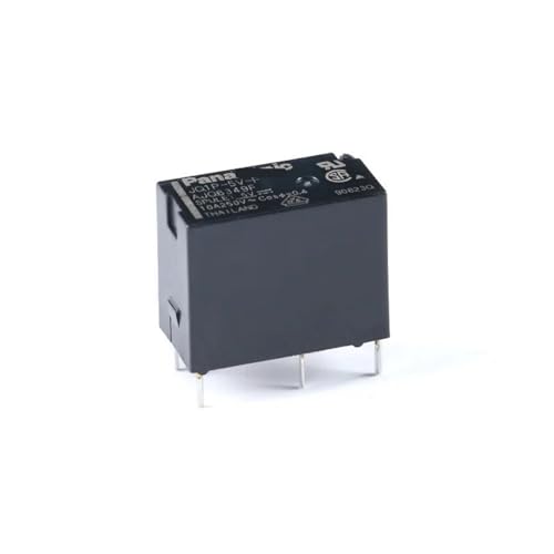 Relé de potencia CC 5 pines JQ1P-5V-F abrir y cerrar interruptor electromagnético 10A