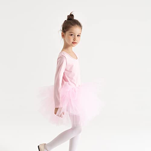 Image of Girls' Camisole Dance Tutu Leotard with Fluffy 4-Layers Ballet Dress for Ballerina (18 Months - 7 Years)