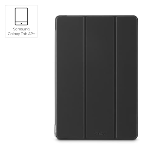 Hama Custodia Per Samsung Galaxy Tab A9+ Da 11 Pollici (Funzione Di Supporto, Magnetica, Custodia Per Tablet Per Galaxy Tab A9+ 11", Con Supporto, Pieghevole, Trasparente, Custodia A Libro, Robusta, - 2