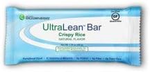 Nutra BioGenesis UltraLean Bar - Crispy Rice - 50 g Bars - 30 Count - 3.3 Lb