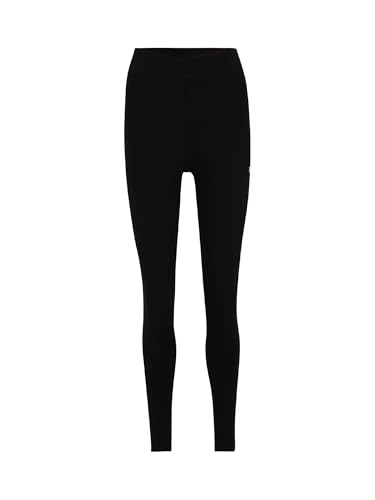 FILA Leggings de Cintura Alta Benndorf para Mujer, Negro, XS