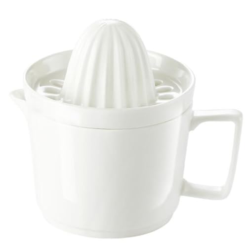 SWETRACE Exprimidor Fácil de Limpiar de Cerámica de Frutas Manual y Extracción Rápida de Jugo Adecuado para Cocina
