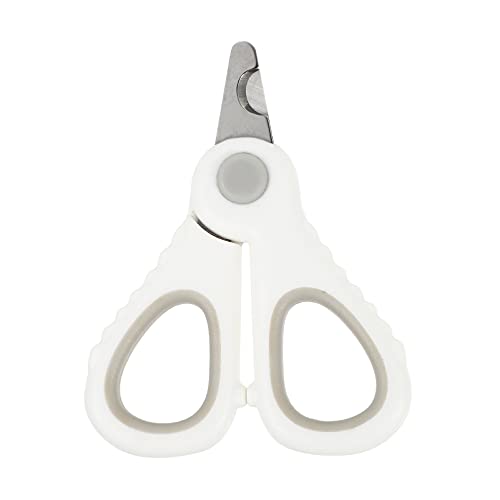 balacoo Pet Cat Nail Clipper Cats Claw Nail Cutter Stainless Steel Easy Plastic Handle