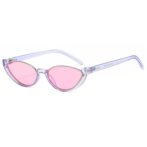 Lunettes de soleil œil de chat vintage demi-monture pour un look tendance et protection UV400