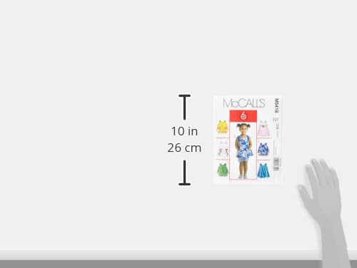 Mccall's Patterns M5416 Toddlers' Tops, Dresses And Shorts #TOP4