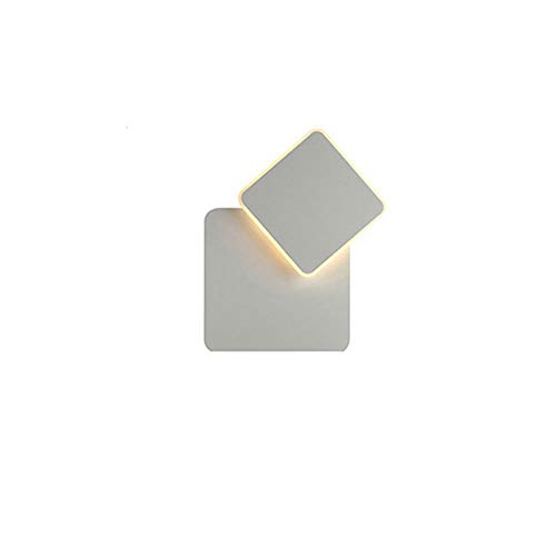 Lámpara de pared con iluminación giratoria, LED 5W y luz blanca cálida