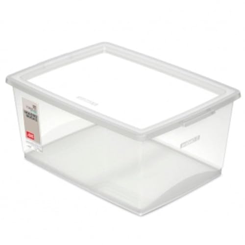 Organizador com Trava Ordene Br Cristal 30L