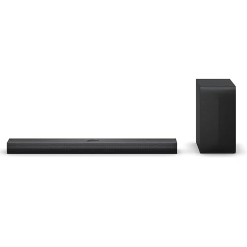 LG DS70TY 3.1.1 Dolby Atmos Barra de Sonido (400 W) con subwoofer inalámbrico (eARC, HDMI, óptico, Bluetooth) [2024]