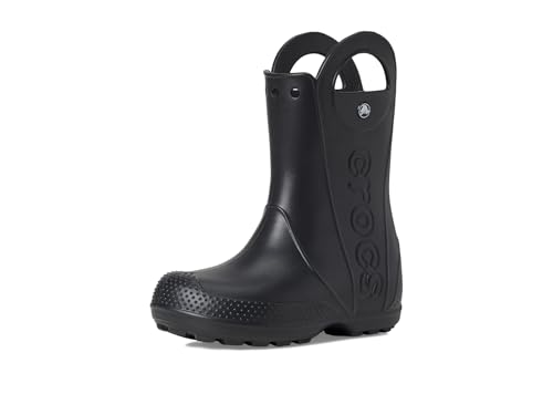 Image of Crocs Kids' Handle It Rain Boots | Waterproof Slip On Shoes | Kids' Rain Boots