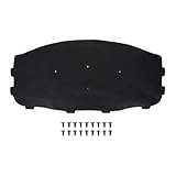 JTLCXNRN Car Black Front Hood Insulation Pad With Buckles Compatible For BMW 3 Series E46 320i 325i 328i 330i 51488193941