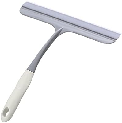 Bsxgse Home Glass Scraper Car Glass Cleaner Window Cleaning Floor Tile Wall Washing Brush Wiper for Bathroom Kitchen Car Office Cement Stain and Polish (A, One Size)
