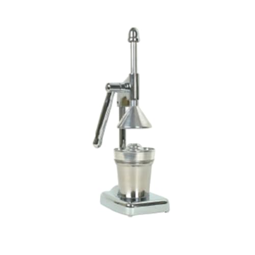 ALJM001 Juicer, Manual, 13-3/4"H, Table Mount, Lever Action, Stainless Steel Cup, Sure-Grip Rubber feet, Aluminum
