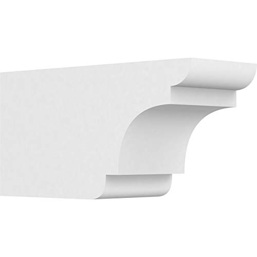 6"W x 8"H x 16"L Standard New Brighton Architectural Grade PVC Rafter Tail