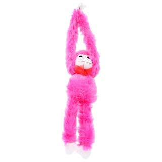 M.F. Valentine/ Easter Plush Valentine's Day Hanging Monkeys, Total (1) Pink Monkey Valentine Plush Valentine's Day Hanging Monkeys, Total (1) Pink Monkey Hanging Valentine Monkey