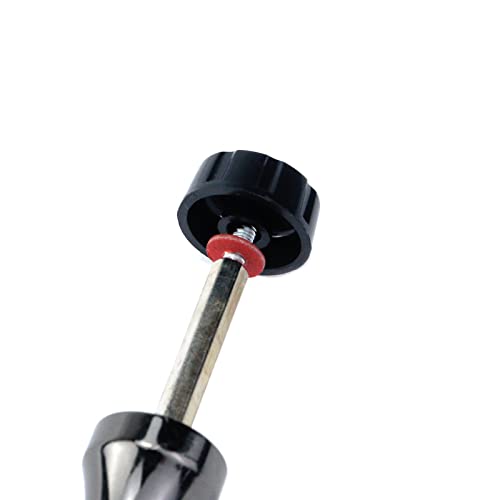 Crapyt Silver Fishing Reel Handle Knob Arm Grip Part Wheel Grasp Replacement Power Handle Spinning Crank Handle Rotary Knob Metal 1 PCS Tackle Wheel Ball Shake