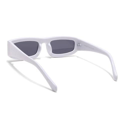 Image of Voyage UV Protected Rectangle Sunglasses for Men & Women
