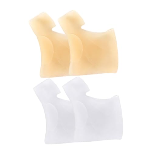 FOMIYES for Big Toe Bunion Corrector Ingrown Toenail Treatment Toe Separator Reusable Silicone Sleeves Toe Stretcher Protective Cover Comfortable Adjustable Fit