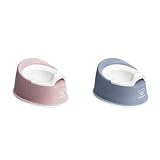 BabyBjörn Smart Potty, Powder Pink/White & Smart Potty, Deep Blue/White