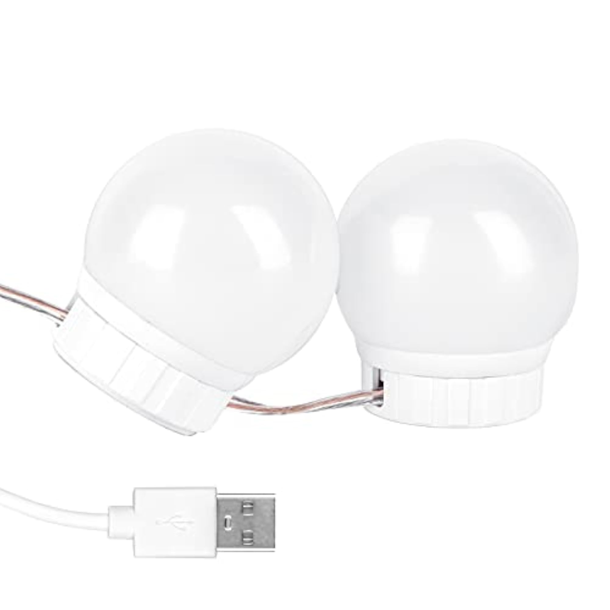 Hollywood Style LED Vanity Makeup Mirror Lights Kit with Adjustable Brightness